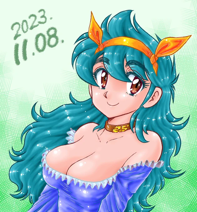 #いいおっぱいの日過去絵の色替えですががががが(^^;) 