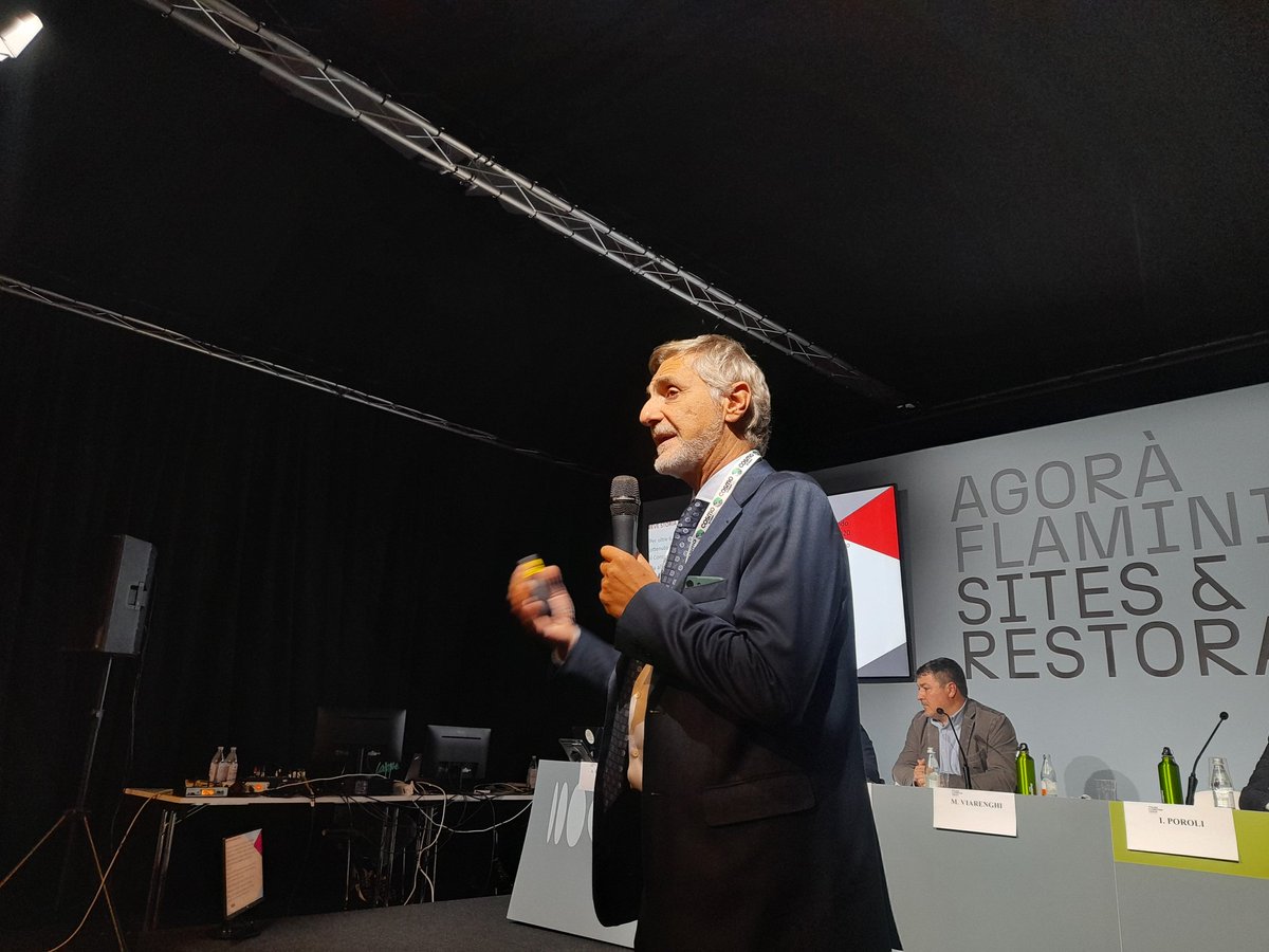 anparorg's tweet photo. #Ecomondo23
#EndOfWaste #inerti, il direttore tecnico Giorgio Bressi | Il percorso di approvazione della revisione del regolamento è tortuoso: deve concludersi con la pubblicazione entro fine aprile 2024 e con l'abrogazione del DM 152/22. Abbiamo la certezza che questo avvenga? https://t.co/mgc2m531my