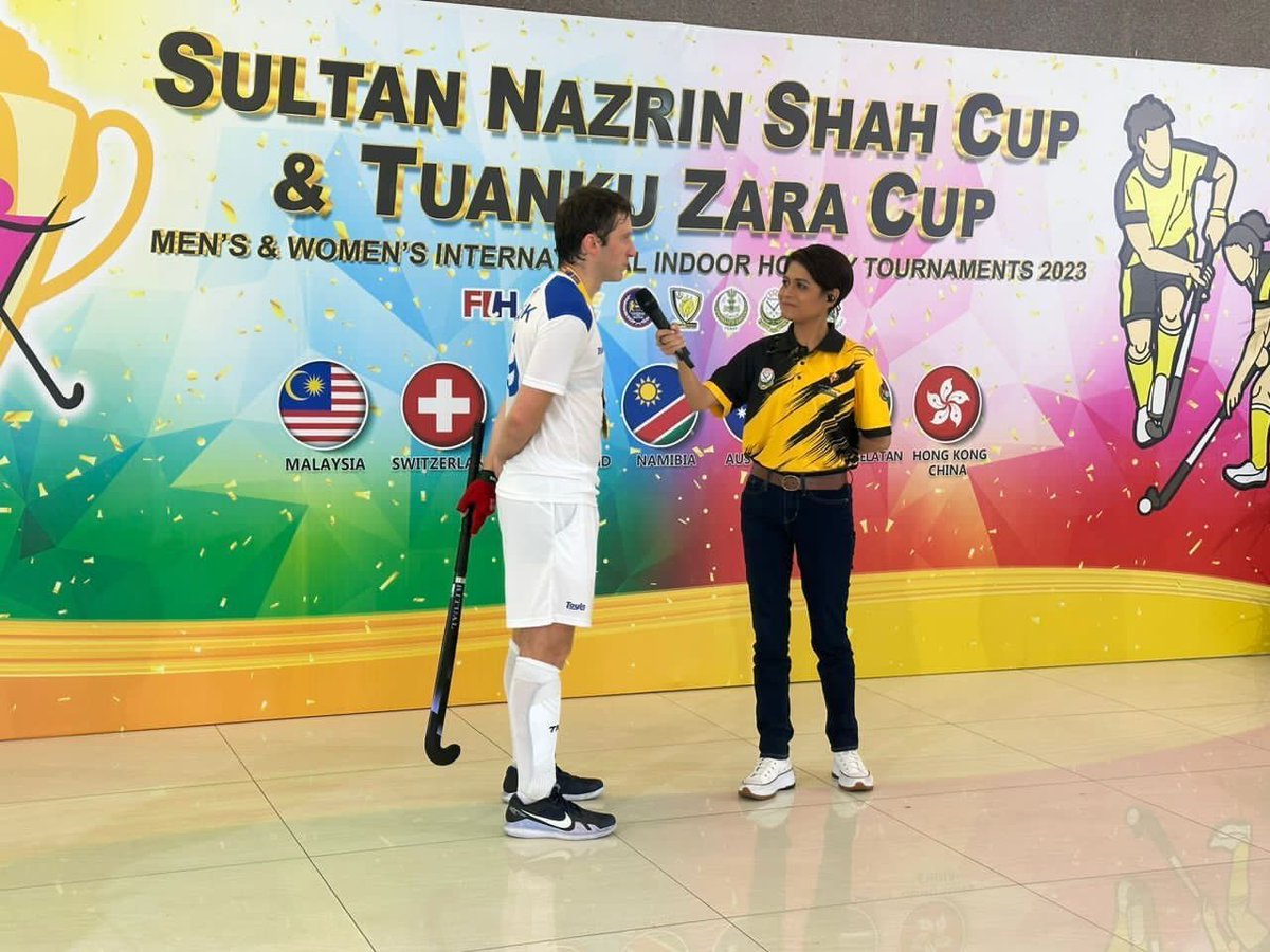 AfricaFactsZone's tweet image. Namibia Men's Indoor Hockey Team beat Hong Kong 22-0, Malaysia 7-5 and New Zealand 3-2 at the Sultan Nazrin Shah Cup in Malaysia.

They have only lost 3-5 to South Africa so far in the tournament.