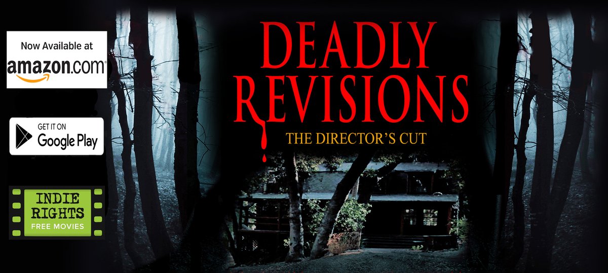 Deadly Revisions (@deadlyrevisions) on Twitter photo The “Director’s Cut” of DEADLY REVISIONS is now live on <a href="/PrimeVideo/">Prime Video</a> & <a href="/GooglePlay/">Google Play</a>!
AMAZON: shorturl.at/uGWX3
GOOGLE PLAY: shorturl.at/hBIKT
Watch it tonight! #news #Hollywood #entertainment #Movie #movies #films #film #cinema #feature #horror #MYSTERY #HorrorMovies The “Director’s Cut” of DEADLY REVISIONS is now live on <a href="/PrimeVideo/">Prime Video</a> & <a href="/GooglePlay/">Google Play</a>!
AMAZON: shorturl.at/uGWX3
GOOGLE PLAY: shorturl.at/hBIKT
Watch it tonight! #news #Hollywood #entertainment #Movie #movies #films #film #cinema #feature #horror #MYSTERY #HorrorMovies