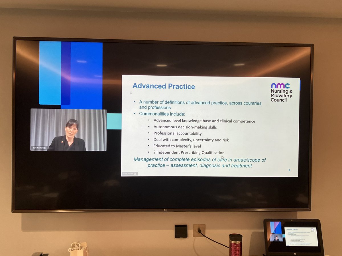 cn150's tweet image. Thank you @SafetySamFoster for presenting a detailed review of the @nmcnews exploration of the potential regulation of advanced practice during our @NHSE_WTE #AdvancedPractice2023 Conference &amp;amp; thanks @Nickworthphysio for hosting the session &amp;amp; Sam for answering the Q&amp;amp;As 🗣️🗣️