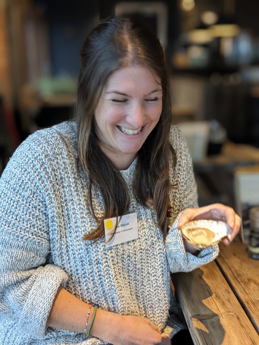 marinebio_zoe's tweet photo. Second stop was @Oesterij to hear about the oyster industry, how they grow their oysters and to try oysters for ourselves! @EricHarrisScot1 @NORA_Europe #NORA5 https://t.co/2BcseCNpSo
