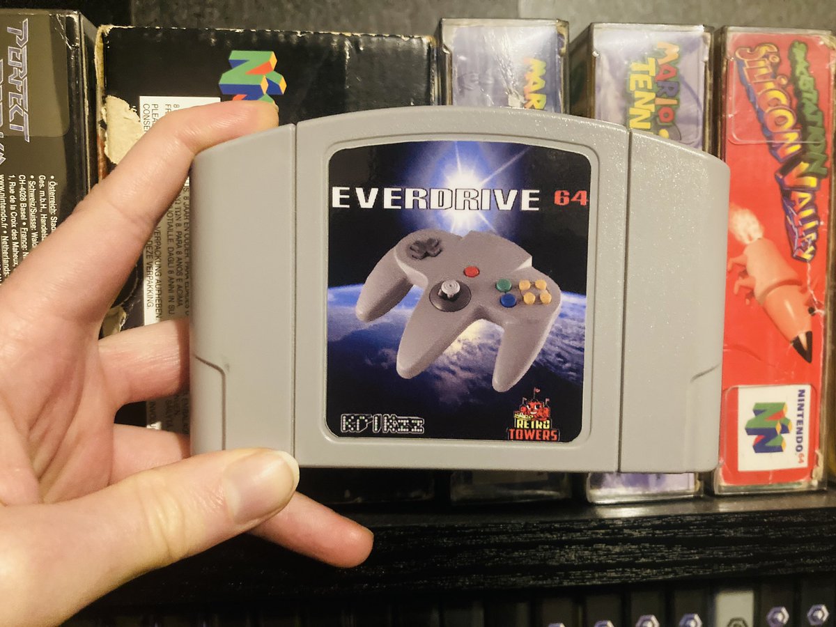 I’ve been wanting an N64 Everdrive for ages! Finally got one! #Nintendo #NINTENDO64 #N64