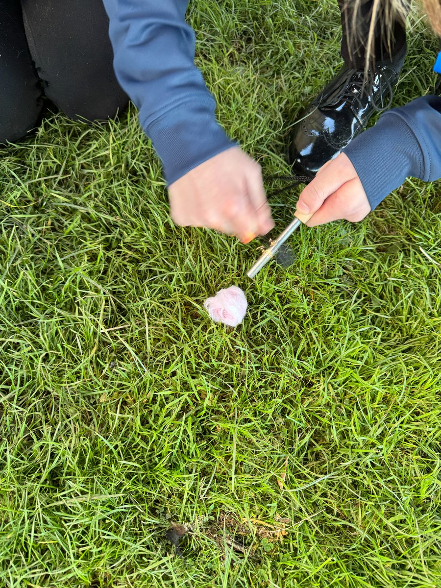 MedenSchool's tweet photo. Meden Forest School
As part of their Forest School lesson in PE this week, Y8 girls have been learning how to light fires with flint &amp; steels &amp; how to safely extinguish them once lit. Students were fully engaged &amp; enjoyed the experience. #aspiration #excellence #achieve https://t.co/8Sx8zWzYDB