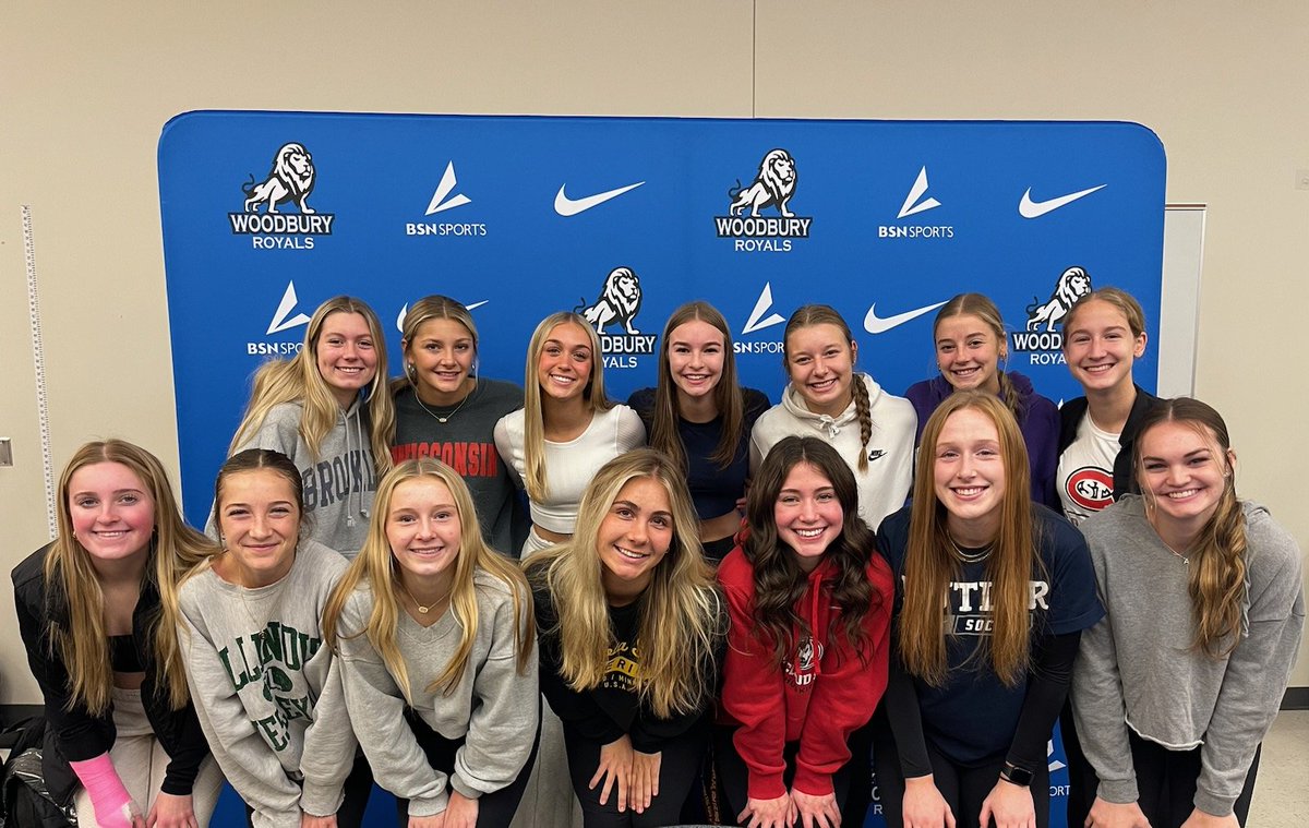 Congratulations to all the athletes that signed today for their D1 and D2 commitment.  Especially...

<a href="/IzzyHalunen/">Izzy Halunen</a> 
<a href="/Whynottc2/">Ceilidh Whynott</a> 
<a href="/gabbygerlach5/">Gabrielle Gerlach</a> 

Best of wishes!
