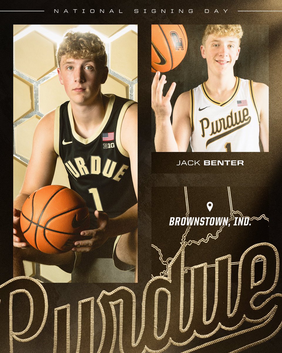 BoilerBall's tweet photo. ✍️ SIGNED

✅: Jack Benter
📍: Brownstown, Indiana 
🏀: Brownstown Central / Grand Park Premier
📏: 6-5 Guard

📝: An outstanding shooter, Benter has averaged around 25 points per game his last 2 seasons and already owns the school’s career points record. 

FOLLOW ➡️ @BenterJack https://t.co/VjHtKvU6jk
