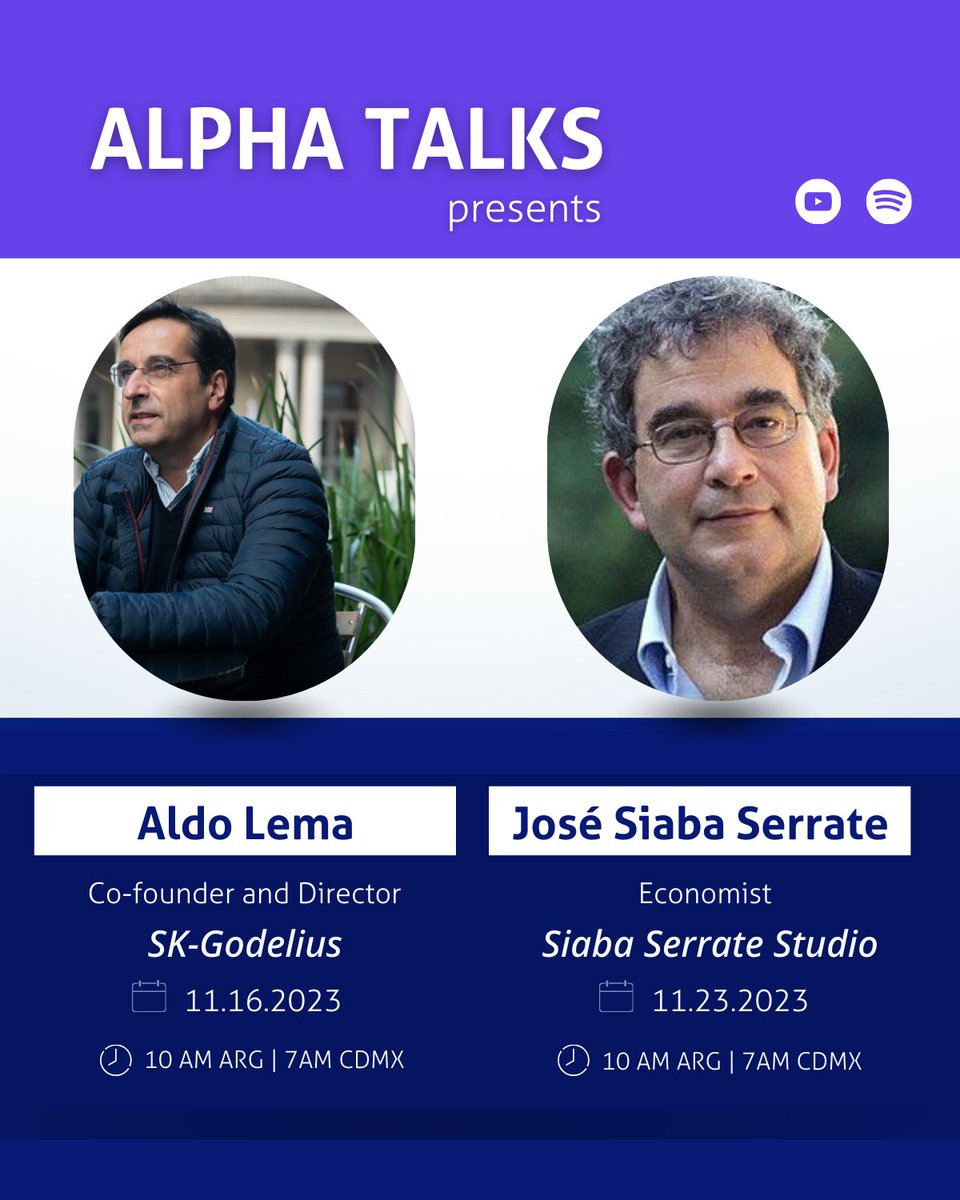 Alphacast_'s tweet photo. Exciting news! Join us on Thursday, November 16 for a new Alpha Talk episode with @AldoLema_uy, a distinguished economist with over three decades of experience. 

📌 Save your spot now at https://t.co/FvLqSIVVy5

#AlphaTalks #Economics #Global https://t.co/EkDeplQw1q