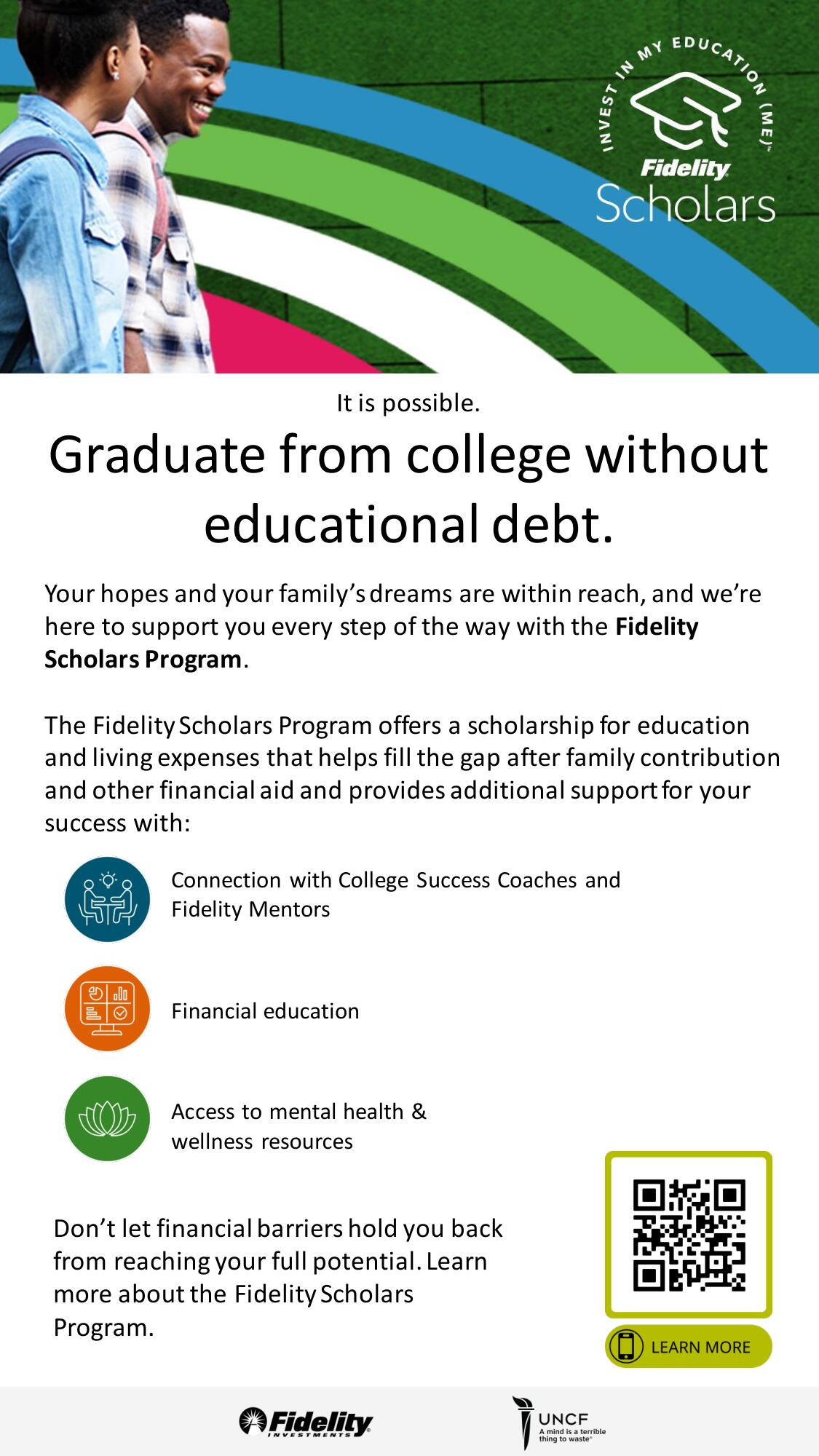 Fidelity Scholars Program - UNCF