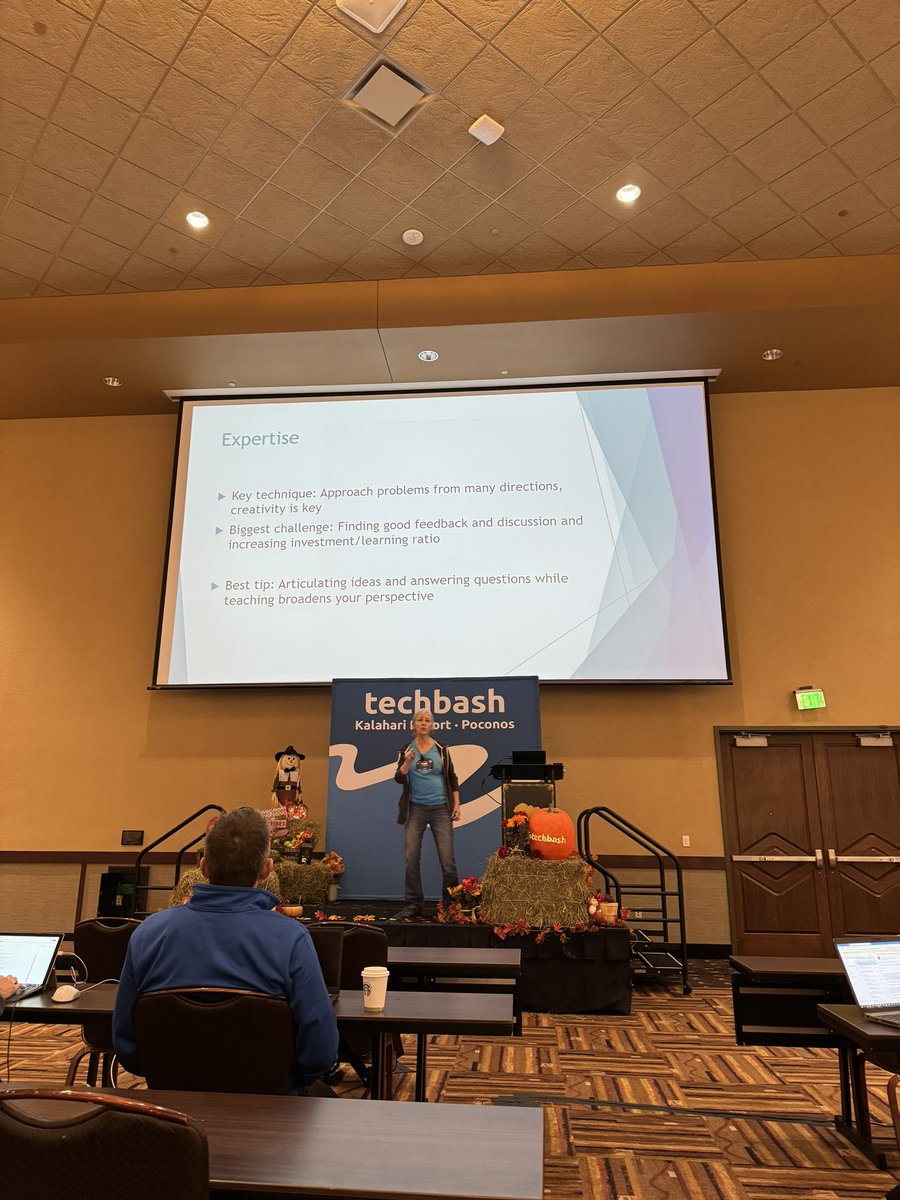 Best keynote I’ve heard in a long time. #techbash