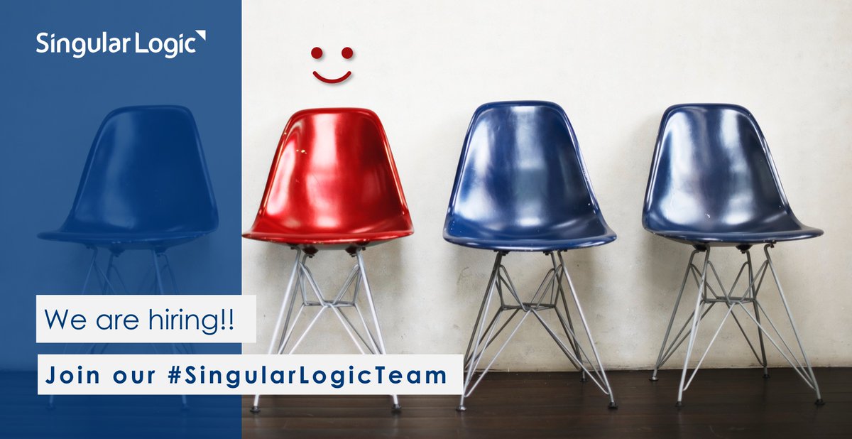 Join our #SingularLogicTeam! We're Hiring!
We're on the search for top talent to fill exciting positions. Apply here portal.singularlogic.eu/en/singularlog… and be a part of our innovation journey!