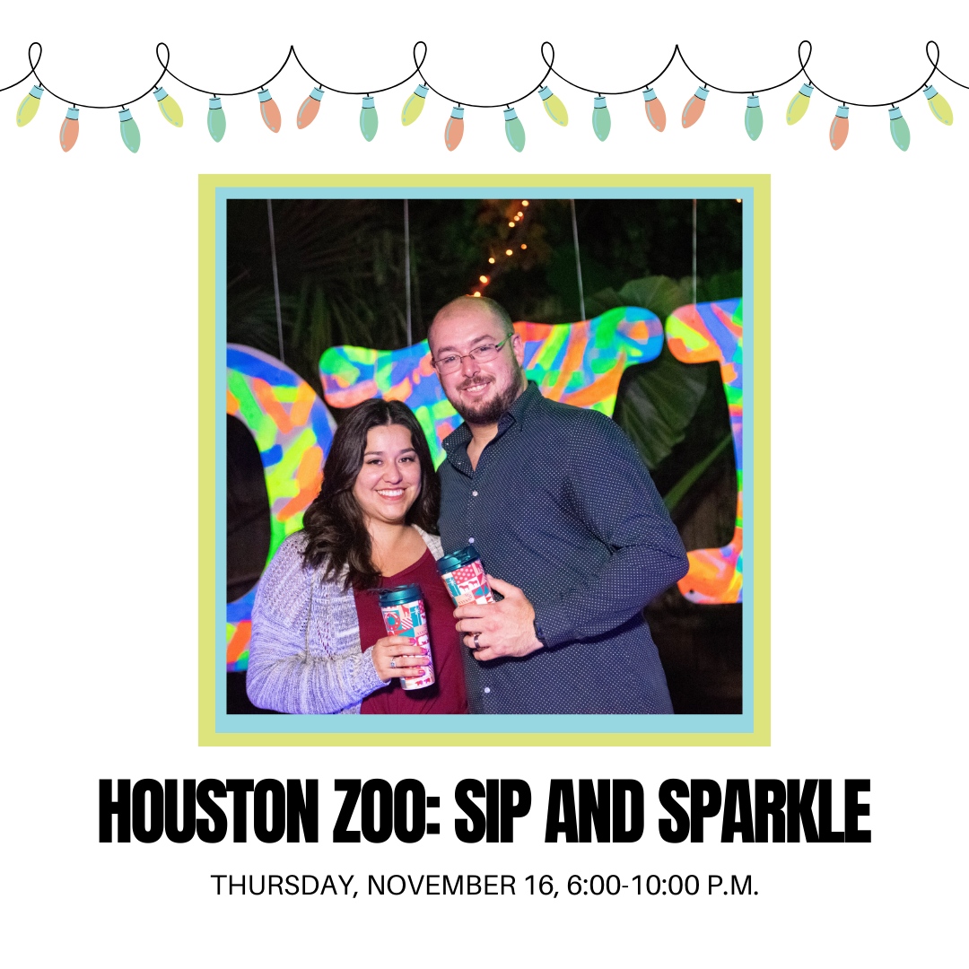 HOUMuseums's tweet photo. The Holiday Season is upon us! π‘ππ·
Enjoy TXU Energy presents Zoo Lights without the kids β at Sip & Sparkle at Houston Zoo on Thursday, November 16!
https://t.co/5jRxpYW73y
#HOUMuse #HoustonMuseums #HoustonTX #HoustonZoo #HTX #Houston #VisitHouston #HoustonMuseumDistrict https://t.co/7ig9U5AseD