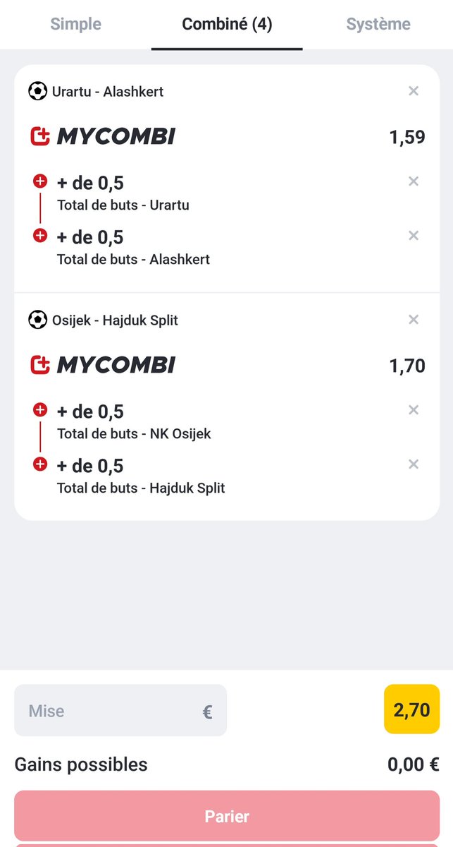 TheKingoftip's tweet photo. Et maintenant, on part en Arménie et en Croatie ! 🔥

BTTS dans les 2 matches, ça devrait passer sans souci 😬😉

Hâte de gagner ensemble ! 

#TeamParieurs #TeamParieur #TeamTIM https://t.co/pPVo0Gci9X