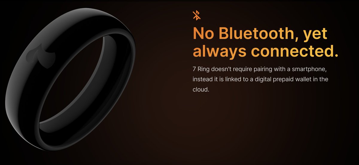stufflistings's tweet photo. This is the 7 Ring, India's first contactless payment wearable ring. Costs ₹7,000.
#7ring https://t.co/42j0o0bNcj