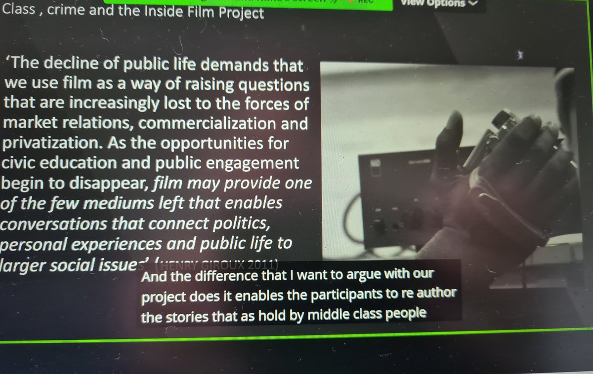 Alliance of Working-Class Academics (@awcacademics) on Twitter photo Now hearing from Dr. Deirdre O'Neill <a href="/deeinsidefilm/">Insidefilm</a> - on Class, Crime, and the inside Film Project. Now hearing from Dr. Deirdre O'Neill <a href="/deeinsidefilm/">Insidefilm</a> - on Class, Crime, and the inside Film Project.