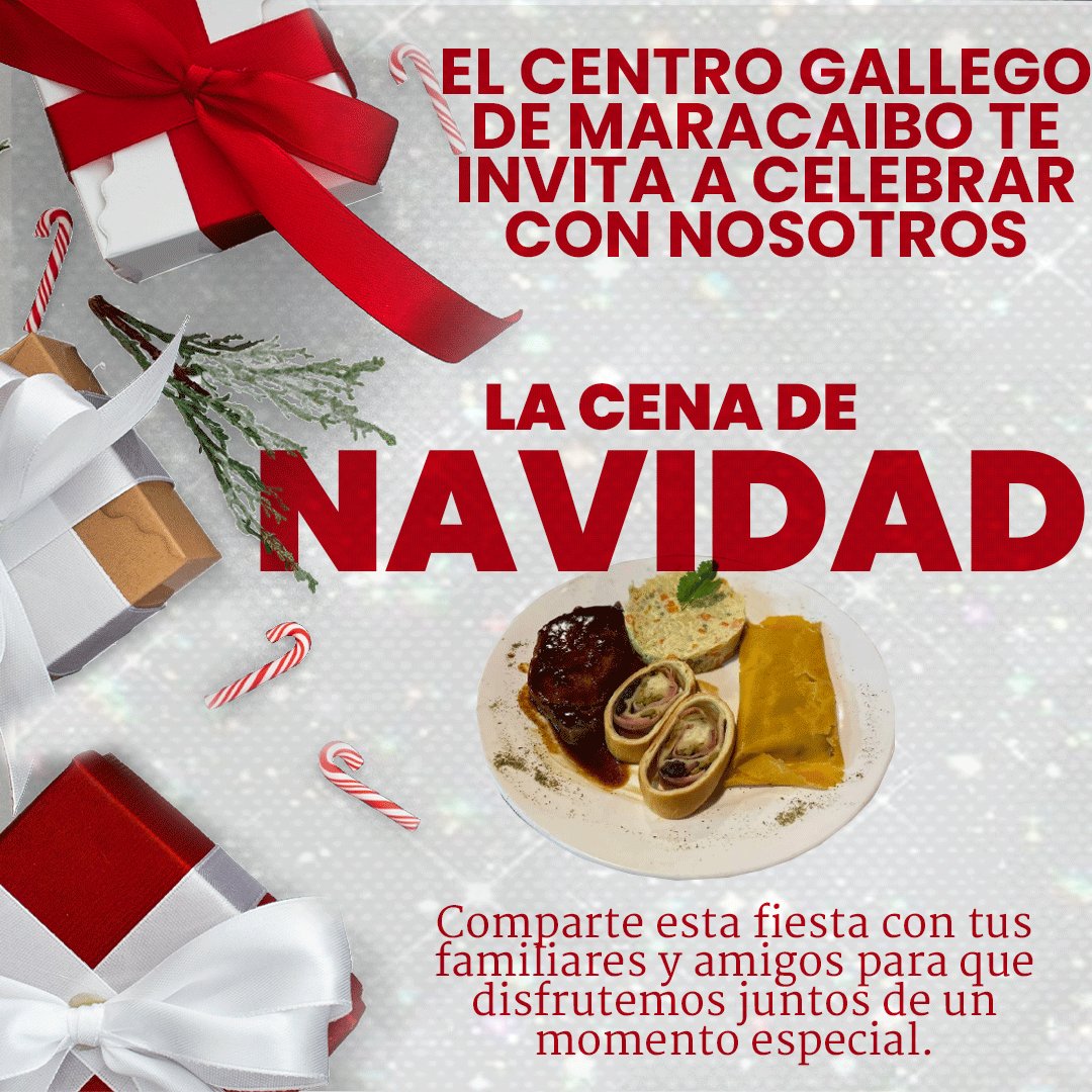 Te ofrecemos una cena especial de Navidad donde podrás disfrutar de exquisitos platos tradicionales navideños. La cita es el sábado 16 de diciembre a partir de las 9 de la noche. El valor de la entrada es de tan solo 20 dólares por persona. número📲 +58 412 1689184