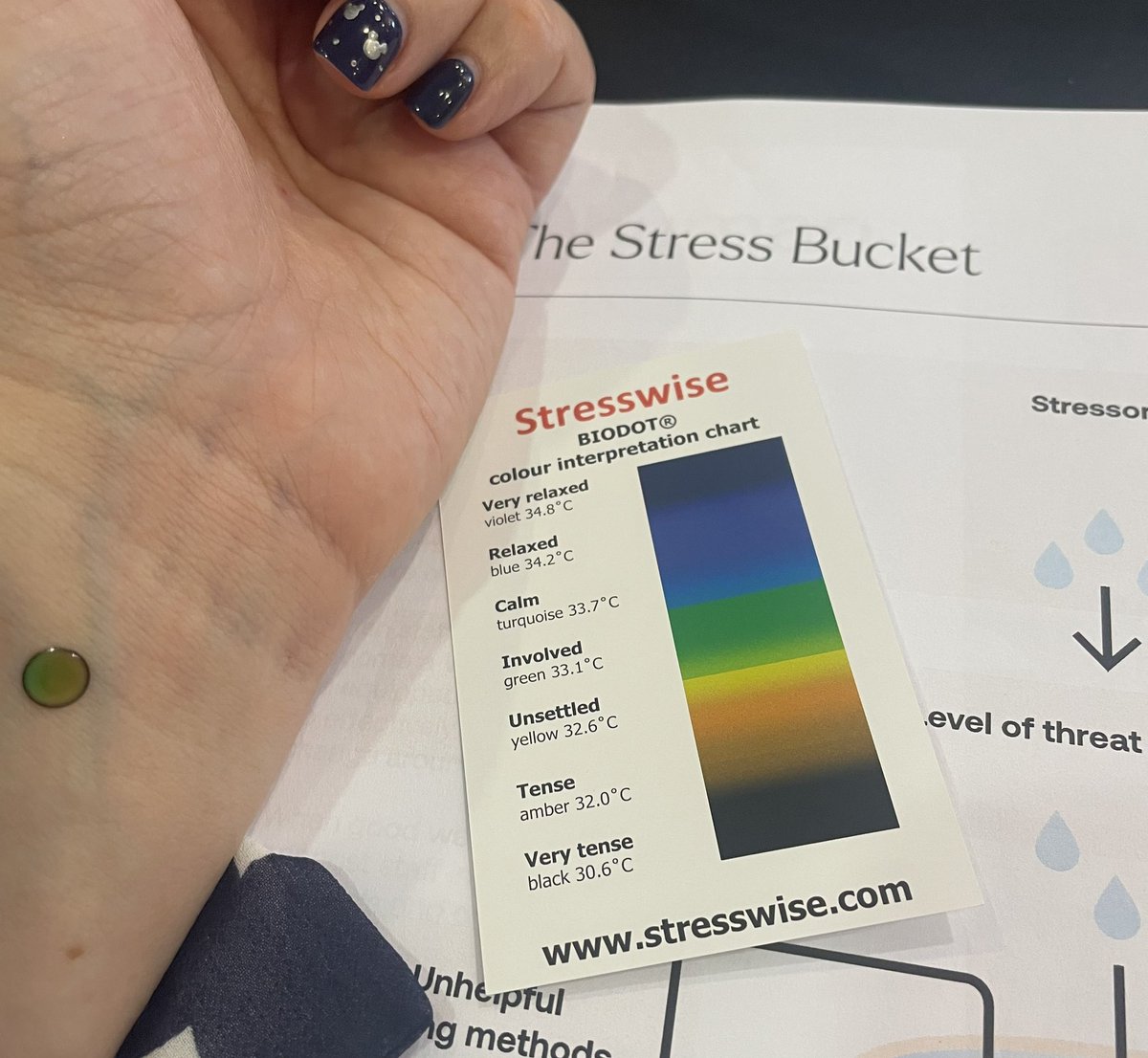 Stress level checker from @StillHuman_Ed @LASBM #LASBM #SBMWELLBEING #stress