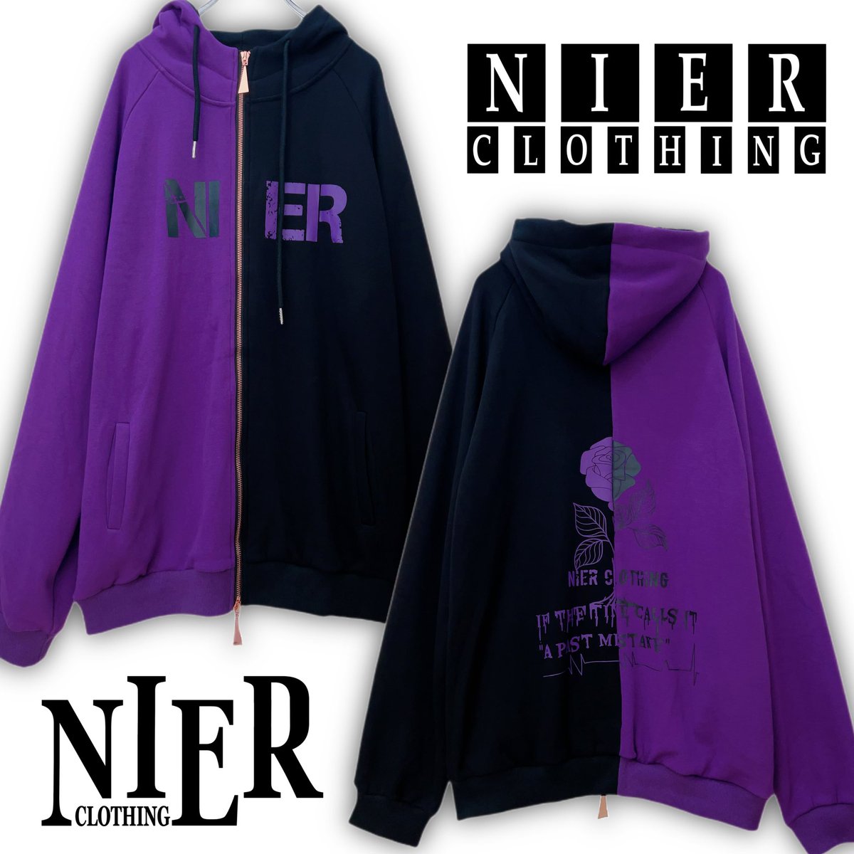 NieR_tokyo's tweet photo. 🎁本日〆切プレゼント企画🎁

防寒裏起毛TWO-TONE 
DOUBLE ZIP PARKA【ROSE】

🎁3名様にプレゼント🎁

ユニセックスアイテムです🐰

◼応募方法
フォロー(@NieR_tokyo) &amp; RT
◼締切〆  本日24時

※鍵垢の方も対象内です。

是非ご参加ください🙇‍♂️🙇‍♀️ https://t.co/aS27tOf3ef