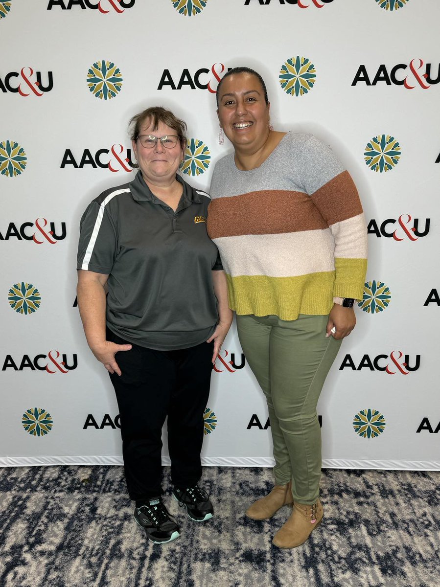 GCCCBroncbuster's tweet photo. Associate Professor of Math Perla Salazar and Associate Professor of Science Shelli Lalicker attended the #AACUSTEM Conference in Arlington, VA., which provides a national platform for the diverse perspectives and experiences of STEM faculty. Way to represent #GCCC!
#STEM https://t.co/gGqgTIs6n5