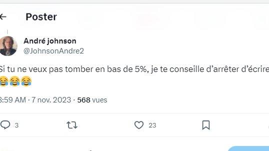 Volontariste's tweet image. Parce que les Québécois (dont toi) ne savent pas lire ?
#grève
André, il serait préférable que tu précises avec quelle partie du texte tu n'es pas d'accord, histoire d'alimenter la conversation. #CritiqueConstructive