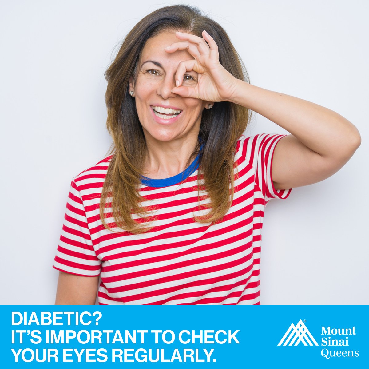 #WellnessWednesday If you have #diabetes, it’s important to check your eyes regularly. Diabetics are more likely to develop #cataracts at a younger age as well as #diabetic retinopathy. #AmericanDiabetesMonth bit.ly/3PomWGU
