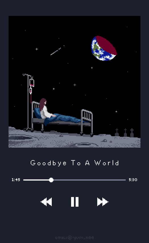 yum_nee's tweet photo. Porter Robinson - Goodbye To A World https://t.co/Jw4GGjwYOv