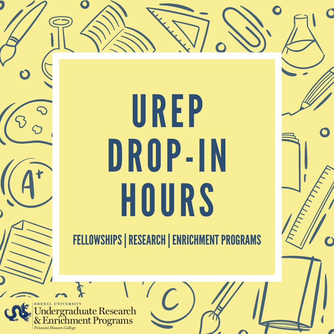Drexel UREP tweet media