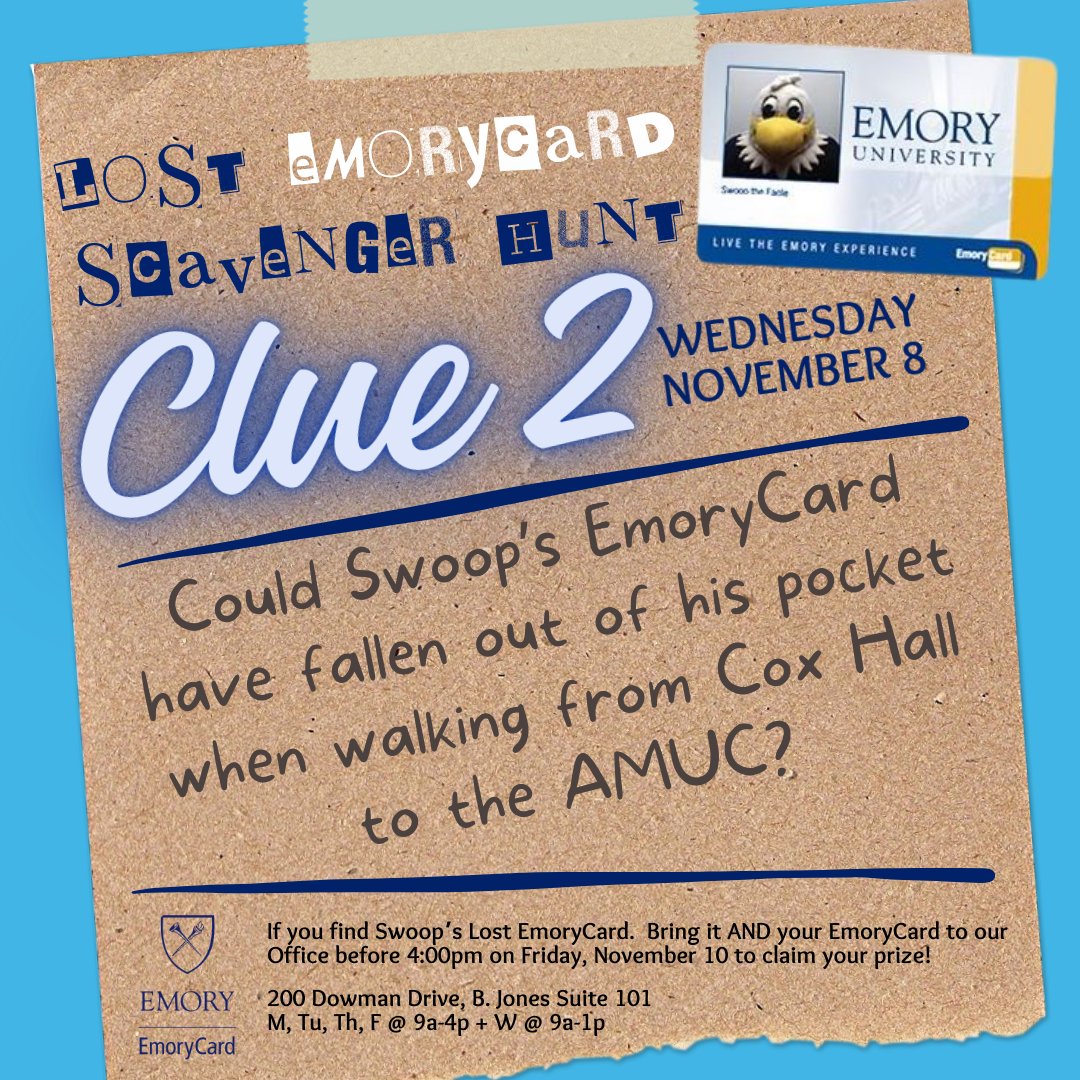 EmoryCard tweet media