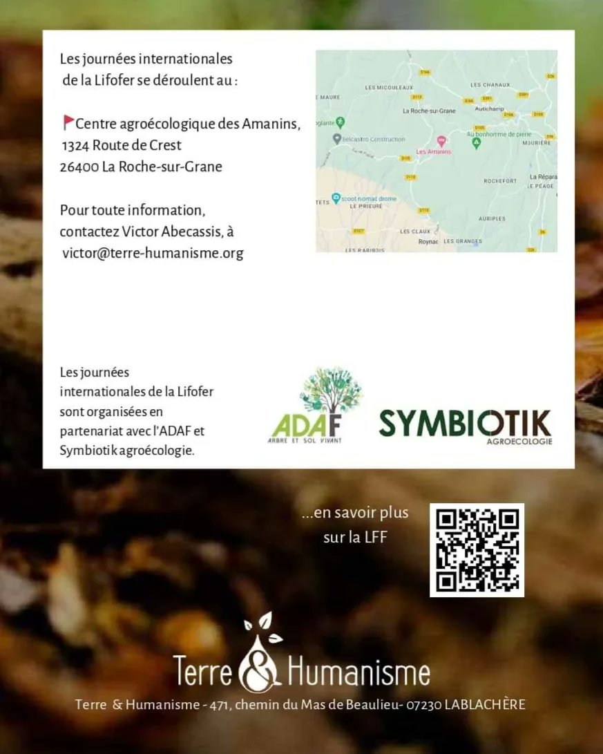 Nous organisons les journées nationales des #LiFoFer les 13 et 14 novembre au centre agroécologique des Amanins (Drôme).
100 inscrits pour échanger autour des microorganismes et de leurs usages en agriculture paysanne.

#Biostimulant #Biofertilisant #SolVivant #LactoFermentation