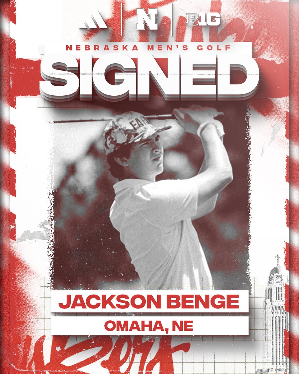 Welcome to the family, Jackson! 🙌

Hailing from Omaha Westside, Jackson Benge is the first to sign in our #NSD2024 signing class. ✍️

#HomeGrown • #GBR