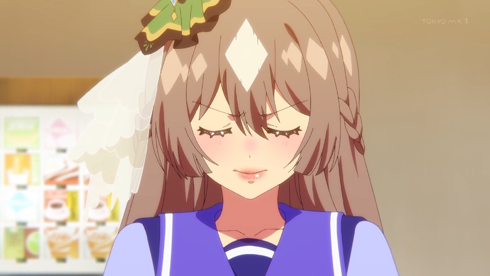 唇真っ赤だけど #umamusume #tokyomx 