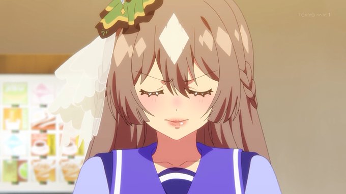 唇真っ赤だけど #umamusume #tokyomx 