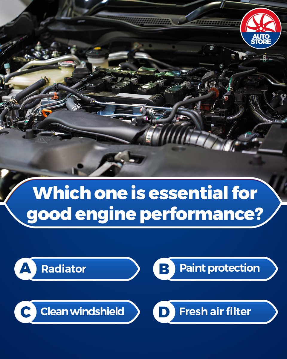 PakWheels's tweet photo. Which One Is Essential For Good Engine Performance?
#PakWheels #PakWheelsAutoStore #PWCarCare #CarProducts #CarAccessories #CarParts #EnginePerformance #EssentialForEngines #PerformanceEnhancement #OptimalEngine #CarMaintenance #AutoCare #PerformanceTuning #EngineEfficiency https://t.co/hALOT0YrVL