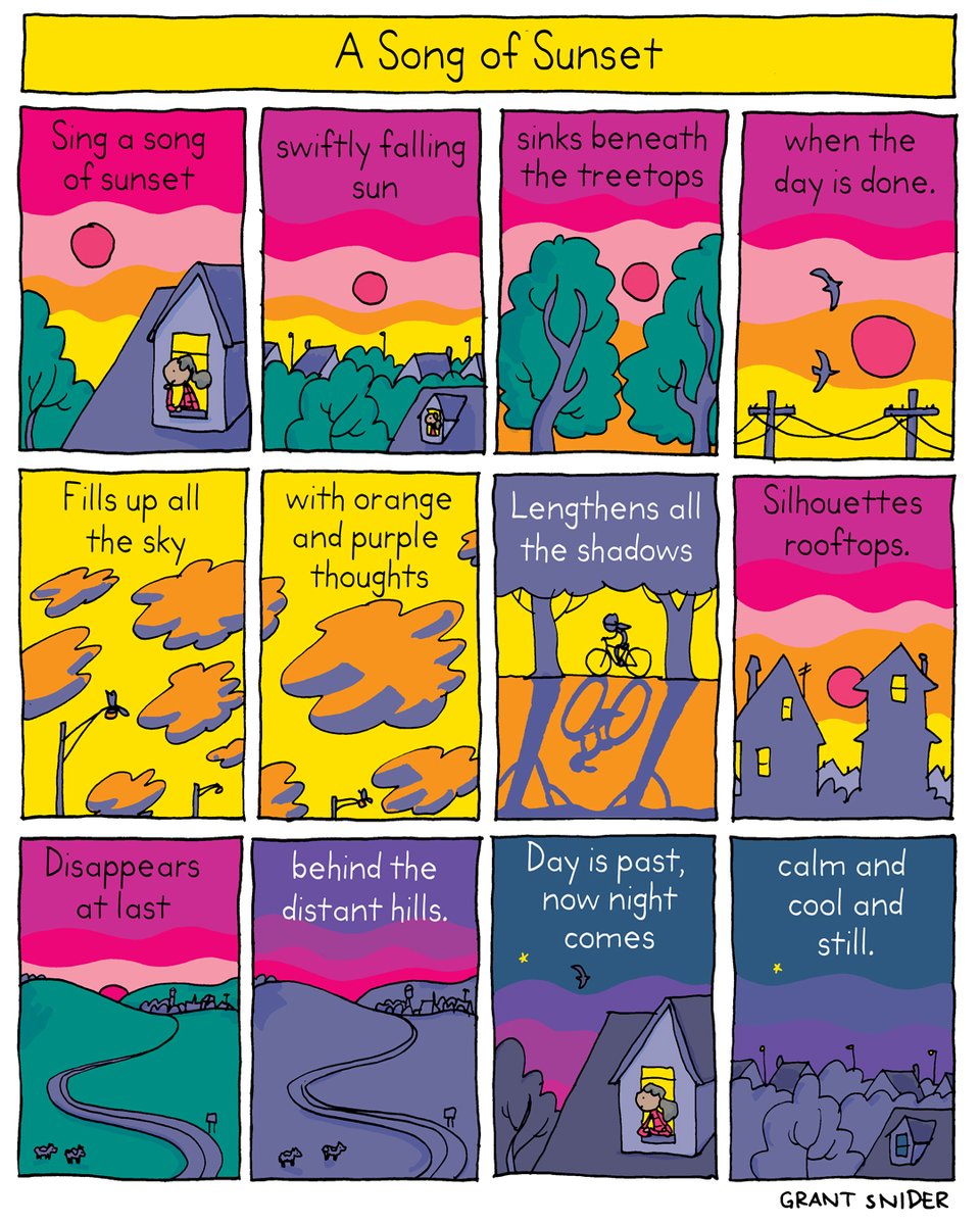 Poetry Comics Month, Day 8: A Song #poetrycomicsmonth