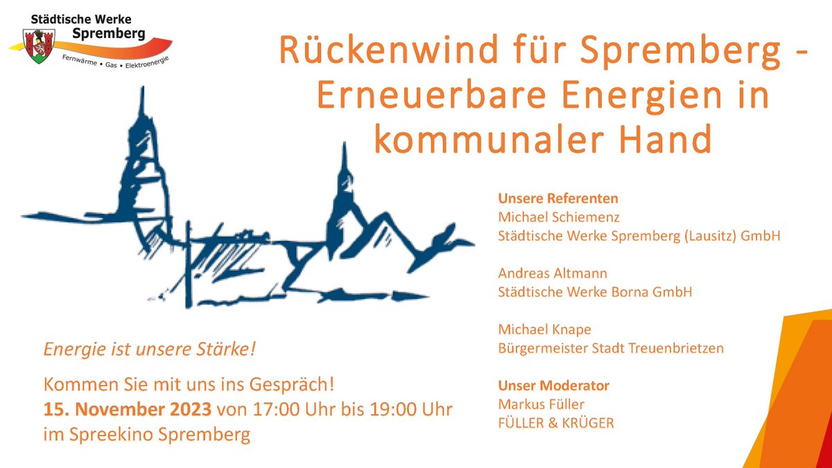 Erneuerbare Energien in kommunaler Hand - diskutieren Sie mit! Bringen Sie sich ein!