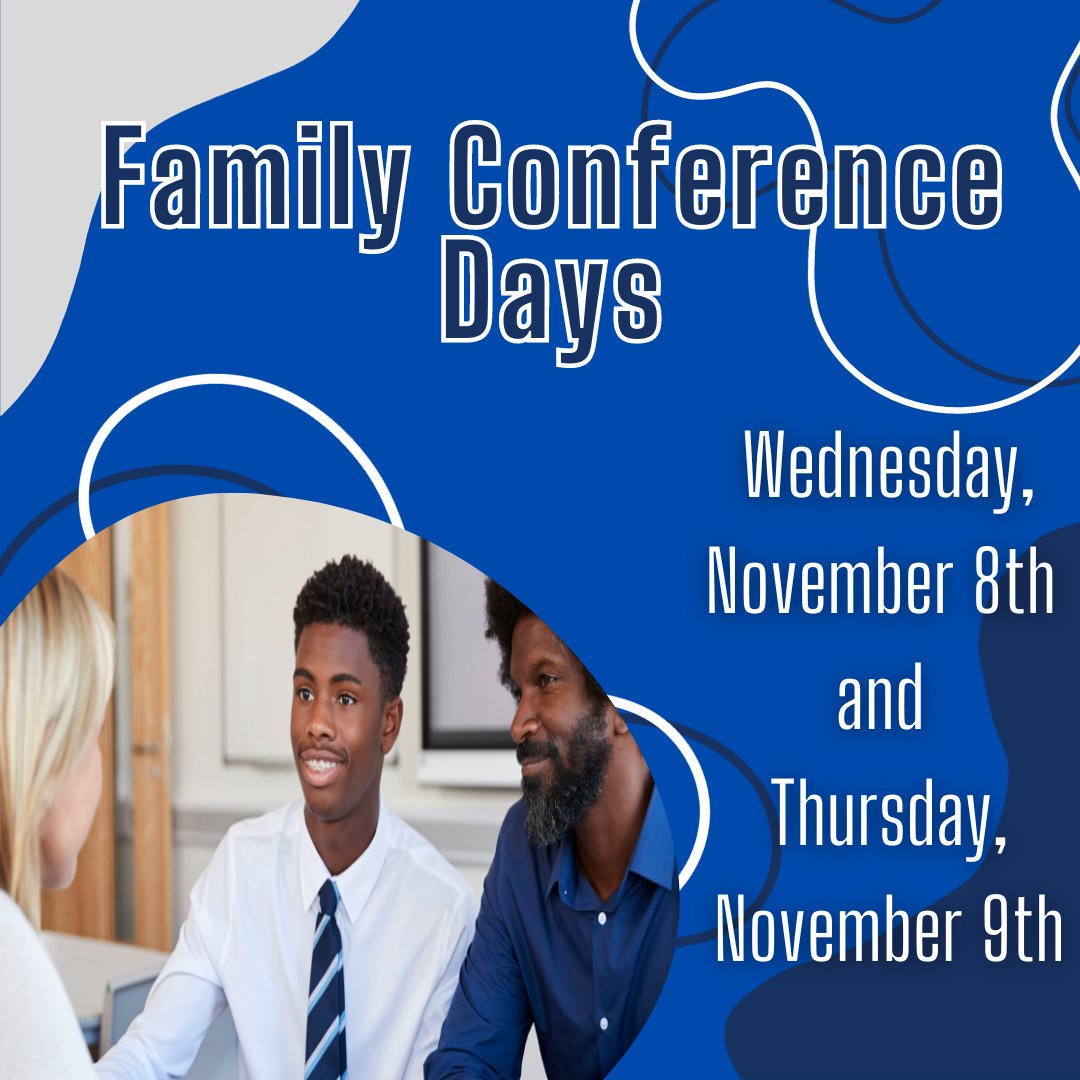 baxteracademy's tweet image. Parents &amp;amp; guardians: Join us for Family Conference Days - Wednesday, November 8th and Thursday, November 9th! This is a great opportunity to touch base with your student&apos;s teachers and check out all they&apos;ve accomplished so far this year 🥳