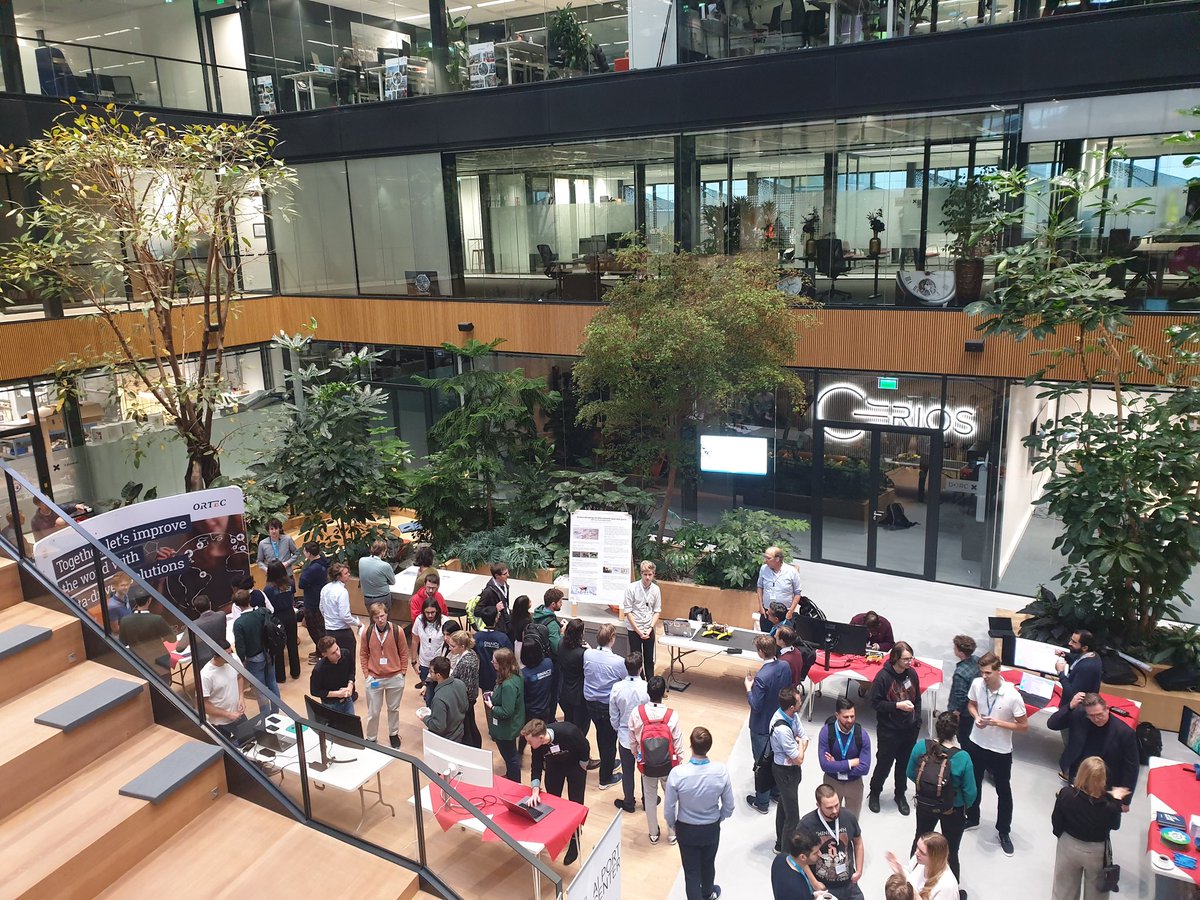 Demos at @NextDelft, BNAIC/BeNeLearn 2023 conference.

Dyflexis, University of Amsterdam, ORTEC, Delft University of Technology , etc.

bnaic2023.tudelft.nl
#AI #ML #BNAIC2023 #BENELEARN2023