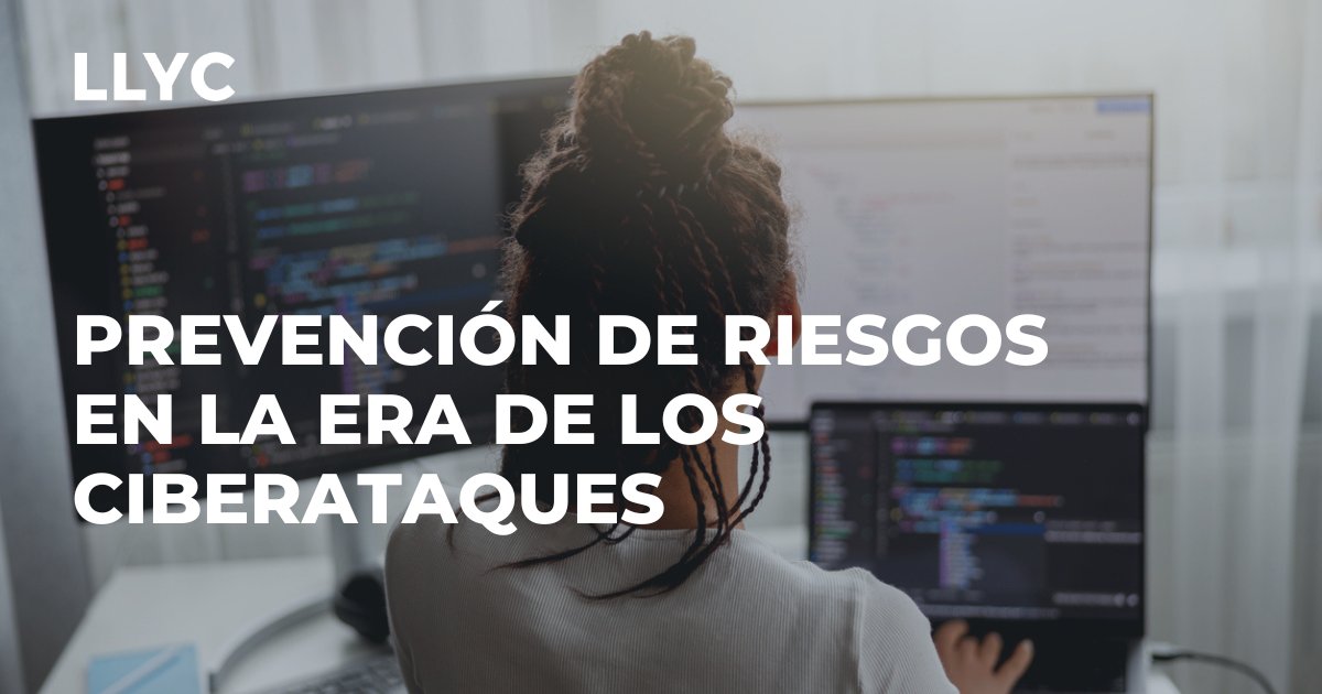 LLYC_Global's tweet image. 🤔¿Qué deben hacer las empresas ante un ataque cibernético que vulnera su información?
La respuesta en el #InformeLLYC &apos;Prevención de Riesgos en la Era de los Ciberataques&apos;, y explora la percepción de los usuarios en México, Panamá y República Dominicana🔗slink.com/llycideas:cibe…