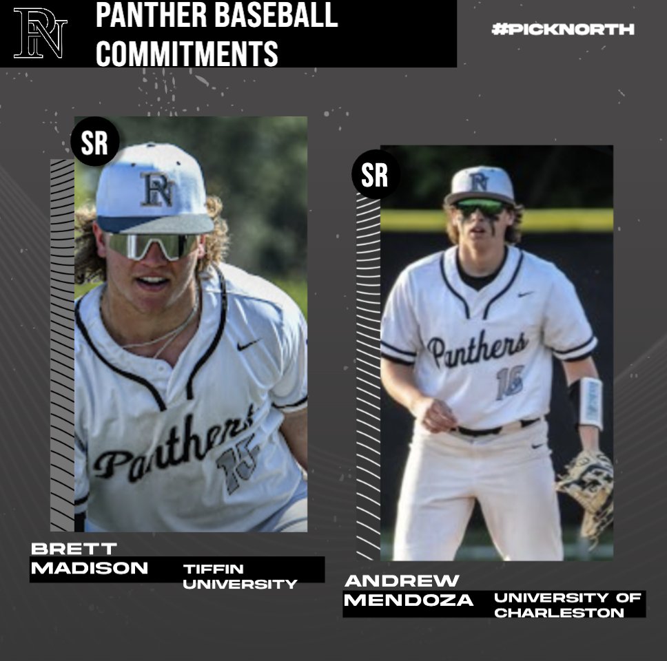 Congratulations to our Panther Baseball Seniors on their college commitments today!!!!!!!!! <a href="/BrettMadison15/">Brett Madison</a> <a href="/DrewMendoza06/">Andrew Mendoza</a>