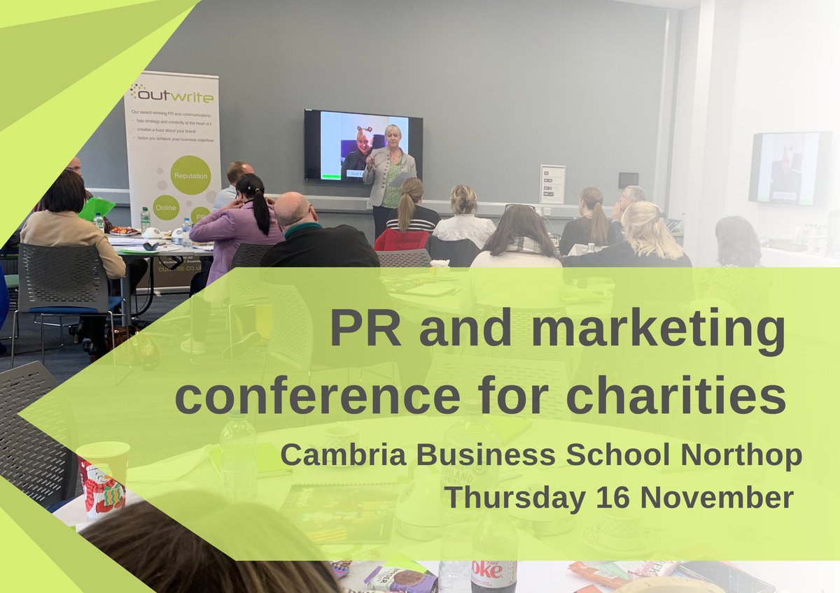 🚨 Calling all charities! 🚨 There’s only one week left until our ✨ free PR and marketing conference ✨. Sign up to learn how you can enhance your brand promotion activity, with the day including talks from the @RNLI and @BBCWalesNews. eventbrite.co.uk/e/pr-marketing…