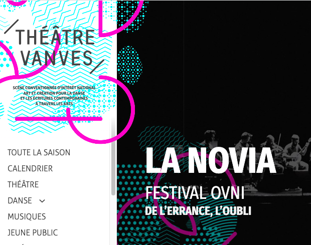 collectifcoax's tweet photo. 📷 #CoaxFriends : Dans le cadre d'OVNI, festival de l'inclassable, le @TheatreDeVanves accueille 𝗟𝗔 𝗡𝗢𝗩𝗜𝗔 jeudi 9 Novembre !

➜ 𝗜𝗡𝗙𝗢𝗦 : https://t.co/wvt8Sn9U0K https://t.co/bXOVgrh36N