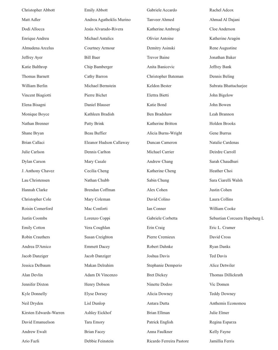 MeTooAntitrust's tweet photo. More than 550 members of the antitrust community have now signed this statement. Together, we can make it possible for all members of our community to study and work with dignity. https://t.co/dnyL9mAGQC