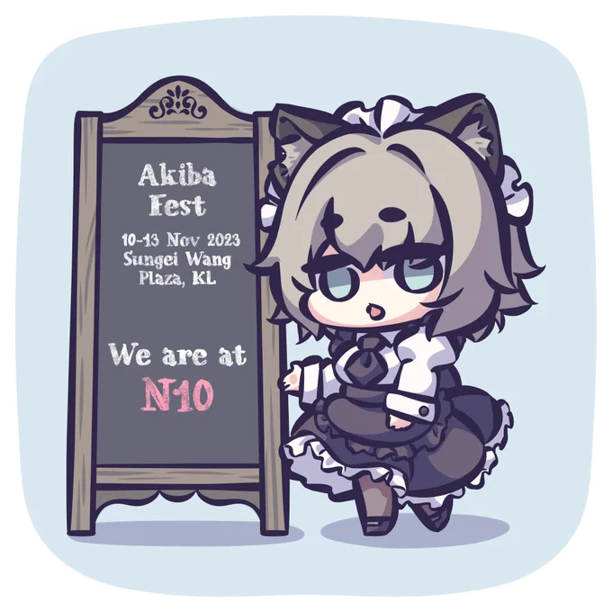 We will be having a booth at Akiba Fest (Nov 10-13) Please come and visit us at booth N10!  #akibafest