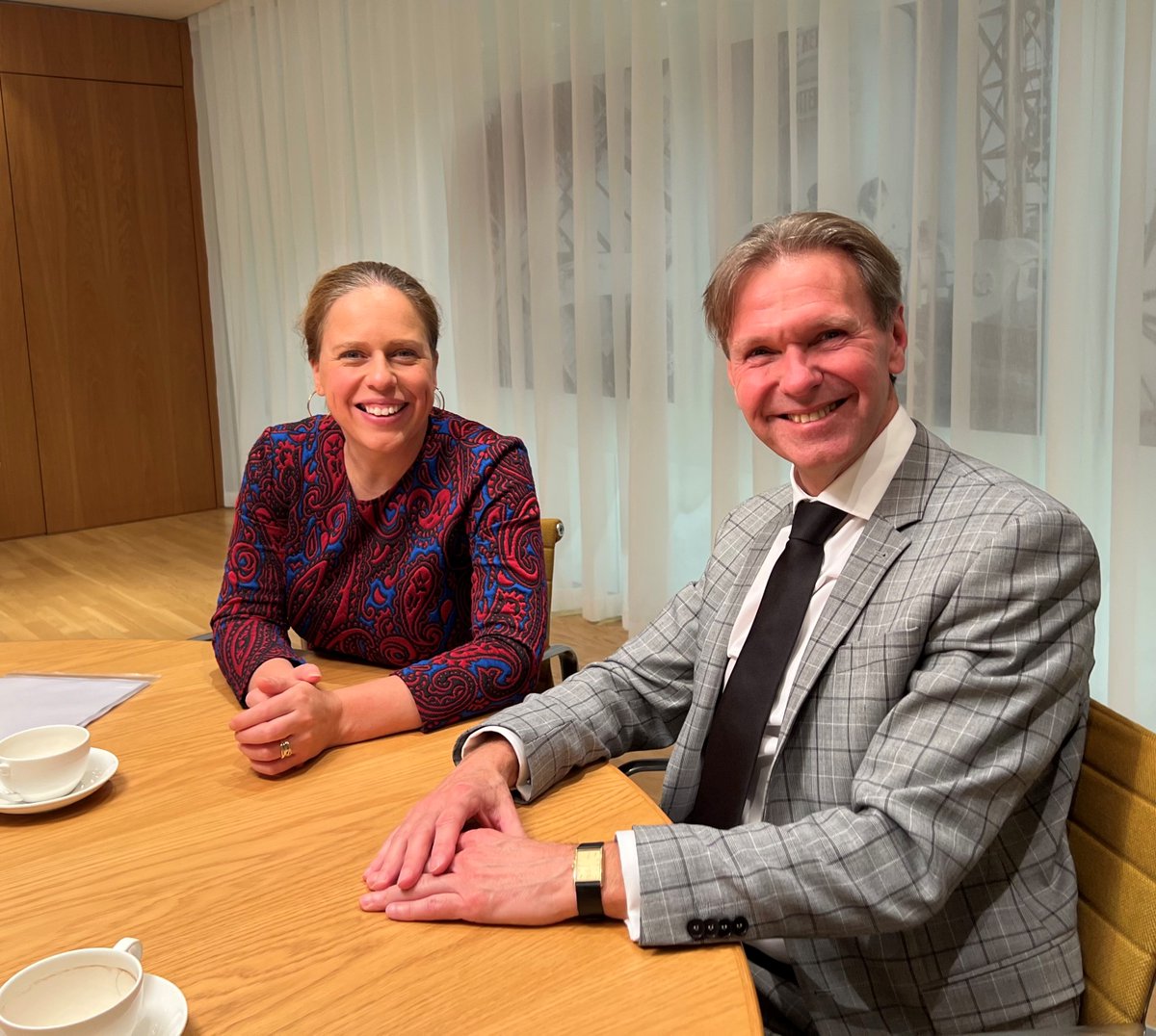 Pensioenfederatie (@pensioensector) on Twitter photo Vandaag was voorzitter <a href="/gerjaarsma/">Ger Jaarsma</a> bij pensioenminister <a href="/carolaschouten/">Carola Schouten</a> voor een mooi gesprek over de #Wtp en het nut van een goed pensioen. Binnenkort te lezen op de site van Pensioenfederatie! Vandaag was voorzitter <a href="/gerjaarsma/">Ger Jaarsma</a> bij pensioenminister <a href="/carolaschouten/">Carola Schouten</a> voor een mooi gesprek over de #Wtp en het nut van een goed pensioen. Binnenkort te lezen op de site van Pensioenfederatie!