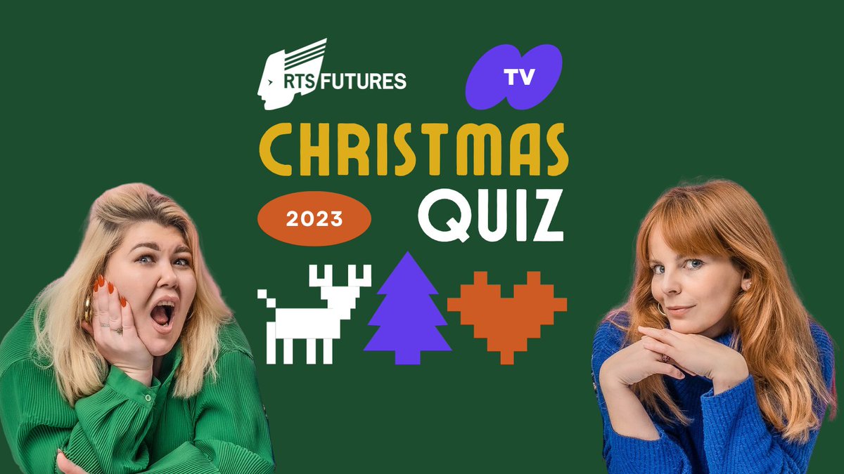 None other than Hannah Byczowski, winner of The Traitors, and her podcast co-host Suzie Preece, will be hosting our @RTS_Futures Christmas Quiz! Test your knowledge of the year's TV with the execs who produced it! Tickets are now BUY 1 GET 1 FREE: rts.org.uk/event/rts-futu…