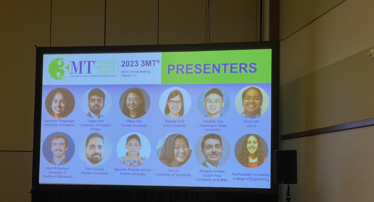 Zhe Qiang (@zhe_qiang) on Twitter photo Our group member <a href="/mwrobertson2/">Mark Robertson</a> <a href="/USM_Polymers/">USM Polymer Science & Engineering</a> had a busy/productive #AIChE meeting! Competing at 3MT as a finalist and received 2nd prize in Excellence in Graduate Polymer Research Symposium! Congrats to all winners and thanks organizers for putting together these great sessions! Our group member <a href="/mwrobertson2/">Mark Robertson</a> <a href="/USM_Polymers/">USM Polymer Science & Engineering</a> had a busy/productive #AIChE meeting! Competing at 3MT as a finalist and received 2nd prize in Excellence in Graduate Polymer Research Symposium! Congrats to all winners and thanks organizers for putting together these great sessions!