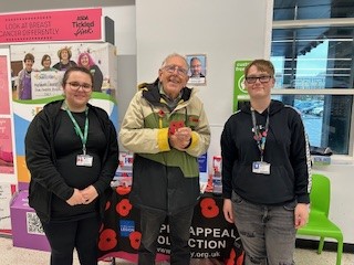 Remembrance Day is coming up! Our ambassadors set up a stall for students/staff to donate to the poppy appeal. Great success! Now to wait to see how much we raised. Massive thank you to John Buckledee who for supplying us with poppies.
