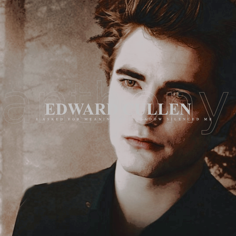 bloodypianoman's tweet image. ㅤ ㅤ ㅤ𝐄𝐃𝐖𝐀𝐑𝐃 
         ㅤㅤㅤㅤ 𝑪𝑼𝑳𝑳𝑬𝑵 ‍ ‍ ‍  ㅤ 

independent portrayal of edward ㅤ 
cullen. based on the books and
movies from the twilight saga. ㅤ 
spa / eng. ㅤ