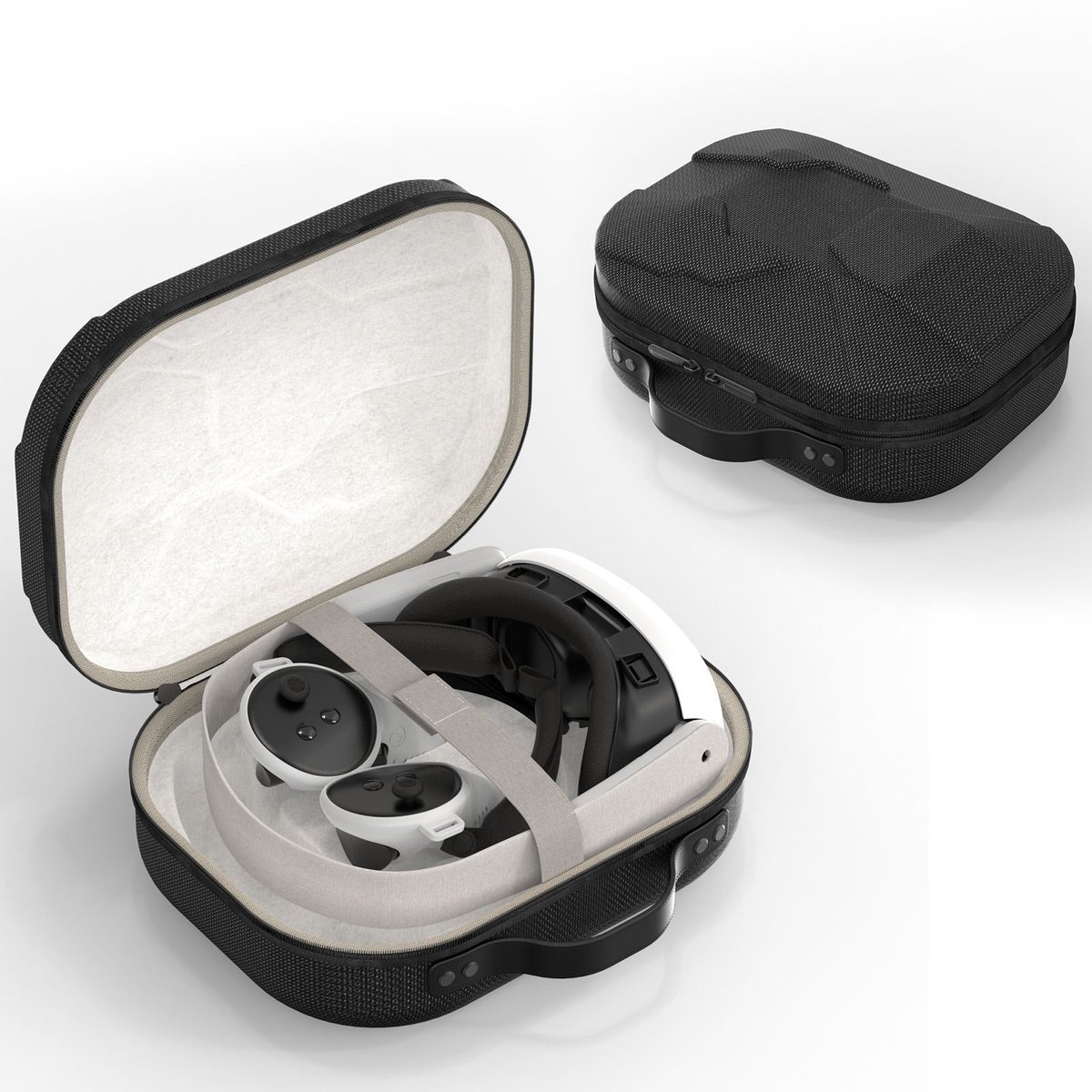 🥽🧰A home for quest 3 console and accessories.
 #Quest3 #mbananavr #vraccessories #VR #VRGaming #carrycase