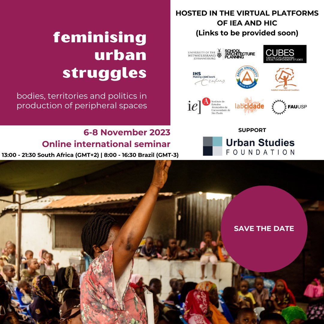 habitat_intl's tweet photo. Follow the last day of the international virtual seminar on Feminising Urban Struggles

Join now this enriching conversation with our president @allenDPUadriana intervention on the dignity of African women in their struggle for water and sanitation
https://t.co/HoA0N2m60U https://t.co/vM1LizjC8O