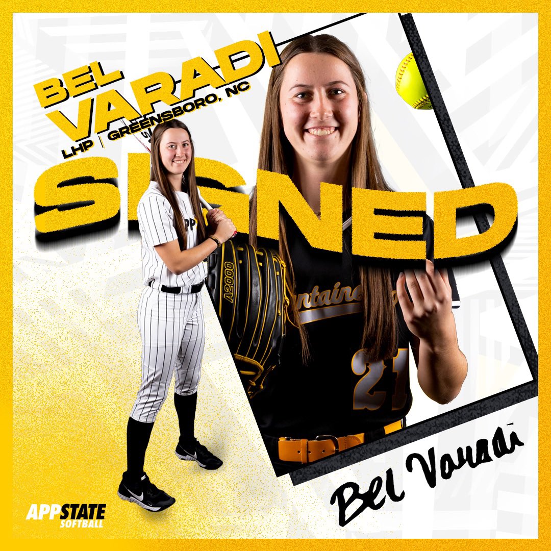 𝒮𝒾𝑔𝓃𝑒𝒹. ✍️ 

#AppNation, please help us welcome <a href="/belvaradi2024/">Bel Varadi 2024</a> to the High Country! 

⛰️🥎
